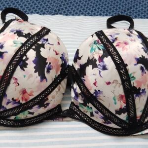 Victoria's Secret Black Mesh Bra